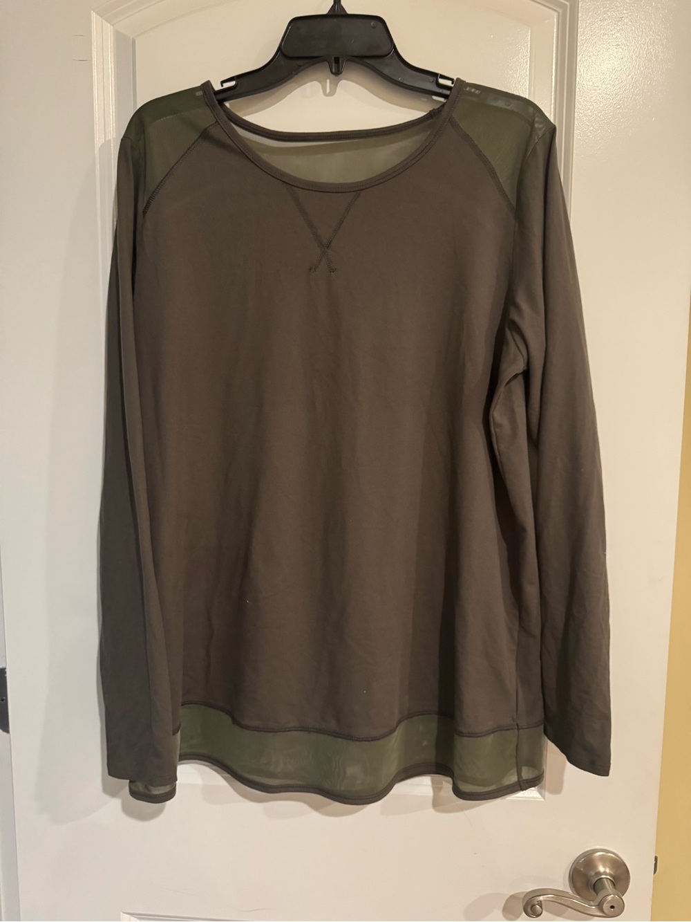 bcg Olive Green Long Sleeve Tee